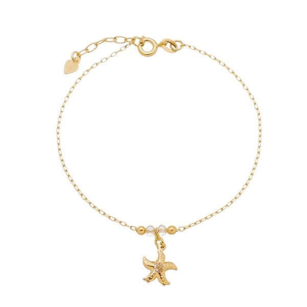 Imagem de Pulseira malha cartier pingente estrela - 0405654