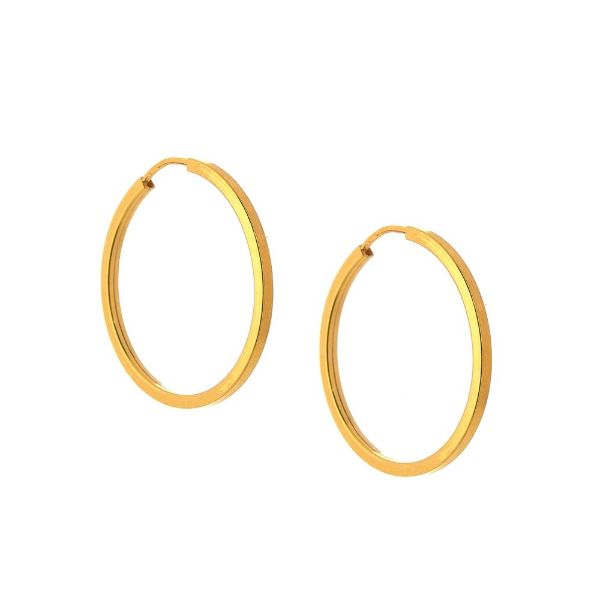 Imagem de Brinco Ouro 18k argola; 1,8cm - 1500041