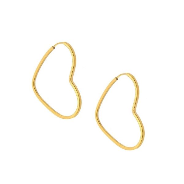 Imagem de Brinco Ouro 18k argola; 2,5x2,5cm - 1500050 