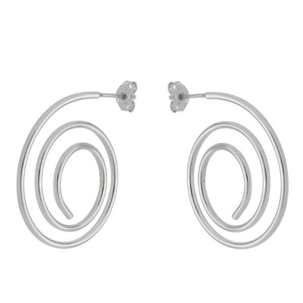 Imagem de Brinco argola caracol; 2,9cm - 0523036