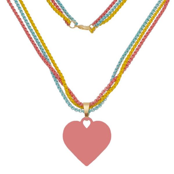 Imagem de Corrente 3 voltas com coração - 0305357