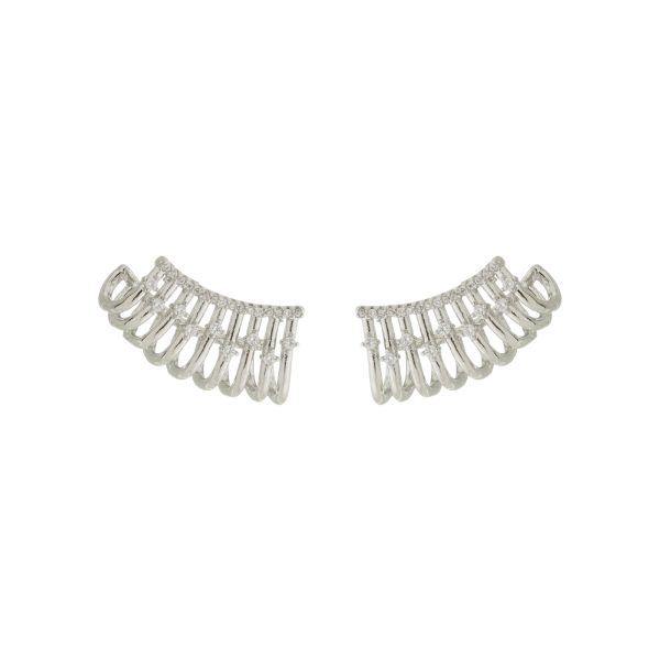 Imagem de Brinco ear cuff pedras zircônia - 0525963 - Cores