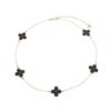 Imagem de Corrente choker trevo resinado - 0306627