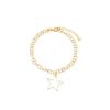 Imagem de Pulseira  cadeado  com estrela - 0406279 -  