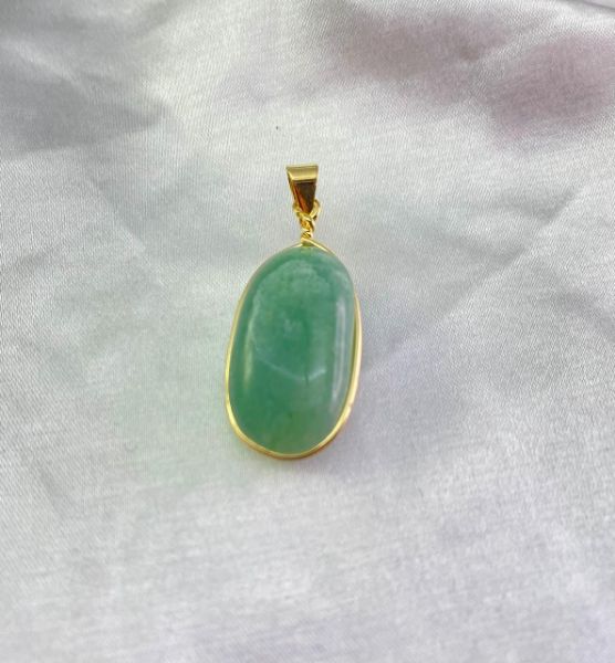Imagem de Pingente pedra verde natural  - 0207938
