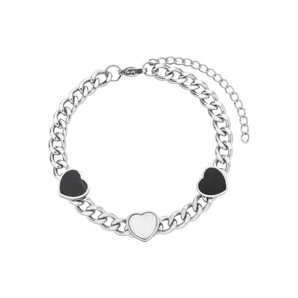 Imagem de Pulseira coração resinado - 0406436