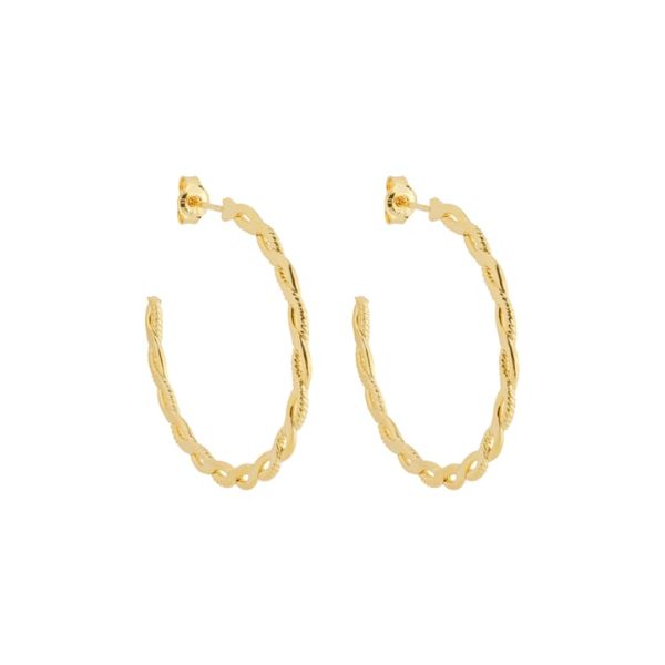 Imagem de Brinco argola corrente; 3,6cm - 0527802