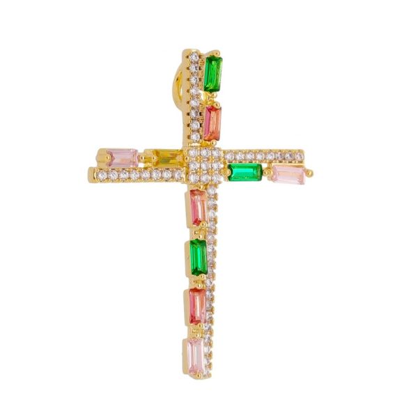 Imagem de Pingente cruz zircônia - 0207027