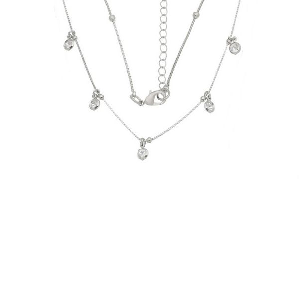 Imagem de Corrente pingentes zircônia - 0304889