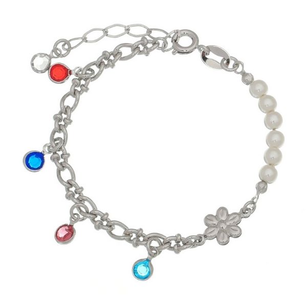 Imagem de Pulseira pedra zircônia colorida - 0405040