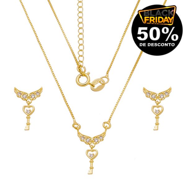 Imagem de Conjunto chave com asas zircônia - 1101101