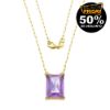 Imagem de Corrente pedra zircônia roxa - 0306475 
