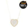 Imagem de Corrente coração madrepérola - 0306796 - 