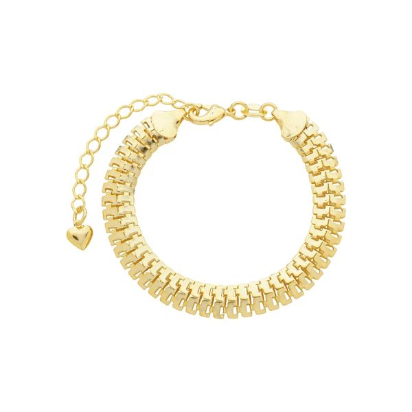 Imagem de Pulseira malha lacraia 8mm - 0406327