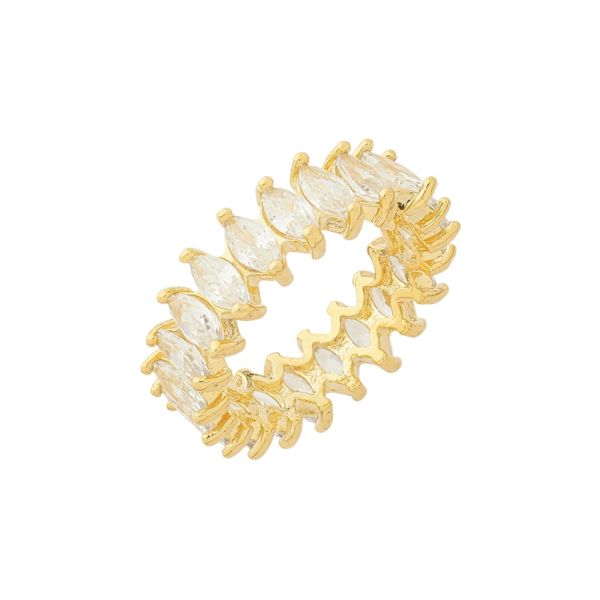 Imagem de Anel aliança zircônia  - 0105796