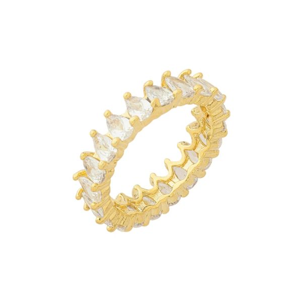 Imagem de Anel aliança zircônia  - 0105527