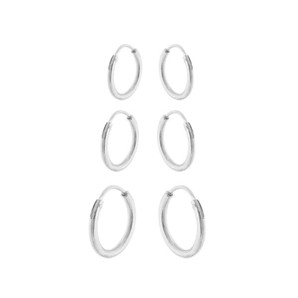 Imagem de Brinco trio argola click  - 0527915