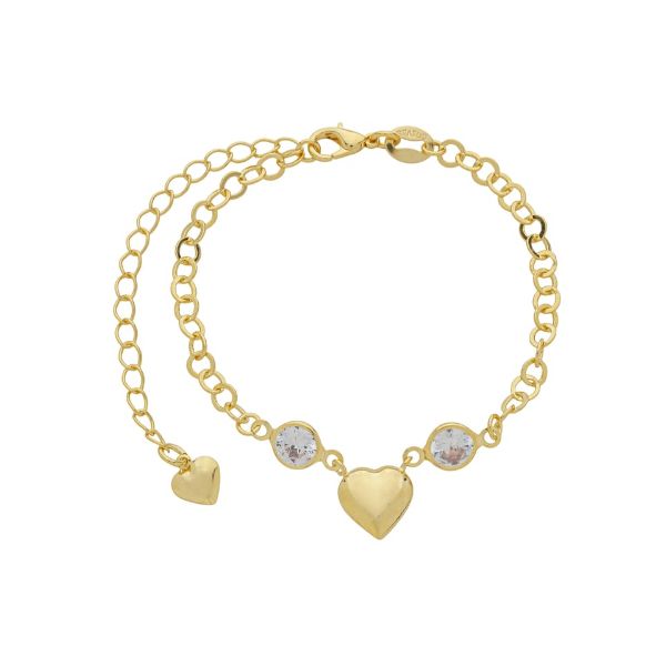 Imagem de Pulseira coração liso - 0406179