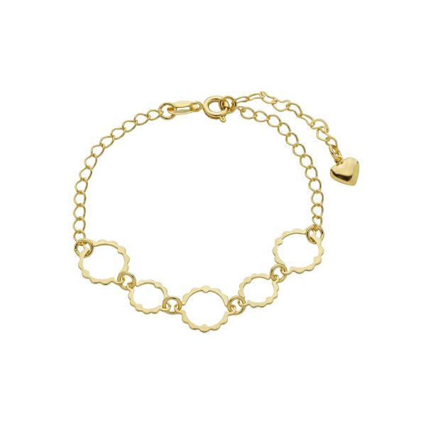 Imagem de Pulseira malha elos iguais  - 0405980