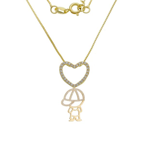Imagem de Corrente coração menino - 0307012