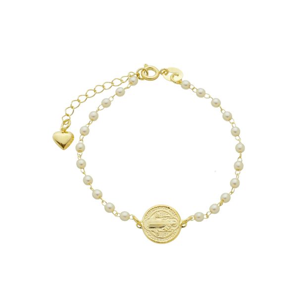Imagem de Pulseira pérola São Bento - 0405968