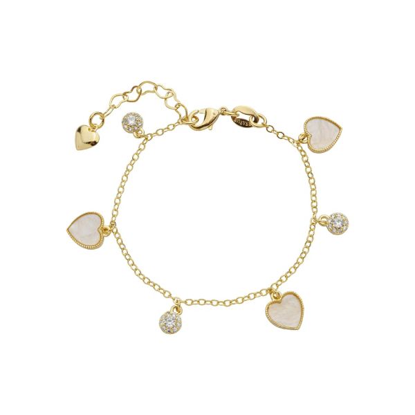 Imagem de Pulseira coração madrepérola - 0406503