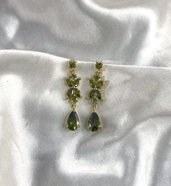 Imagem de Brinco gota pedra zircônia  - 0528513