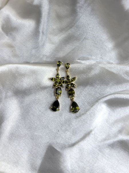 Imagem de Brinco gota pedra zircônia  - 0528515
