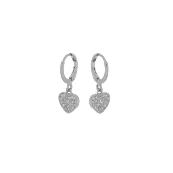 Imagem de Brinco argola com coração - 0526211