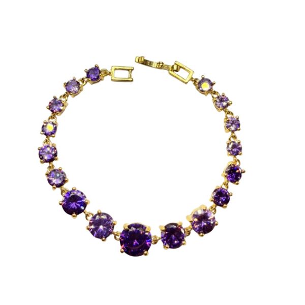 Imagem de Pulseira tanzanita zircônia  - 0402140