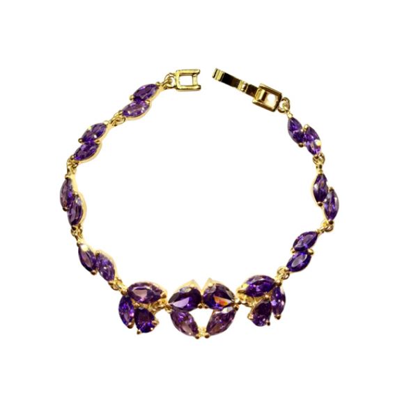 Imagem de Pulseira tanzanita zircônia  - 0402326