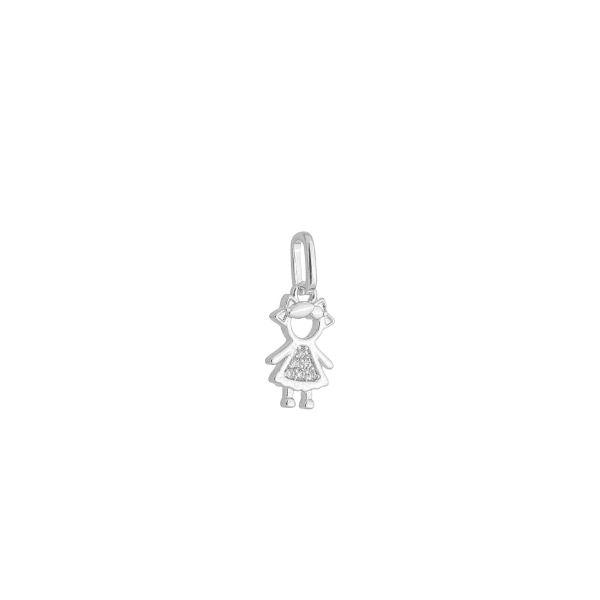 Imagem de Pingente menina zircônia - 0207963
