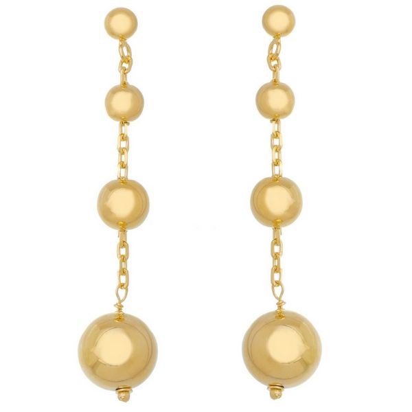 Imagem de Brinco corrente cartier com bola  - 0521746