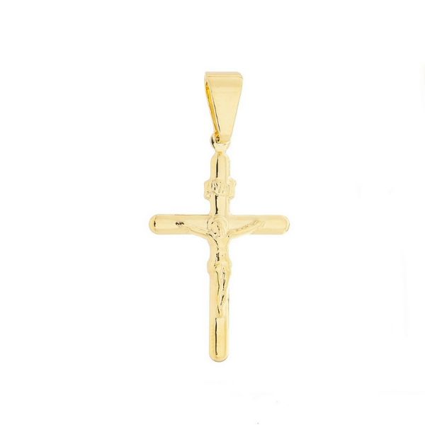 Imagem de Pingente cruz com Cristo  - 0205834
