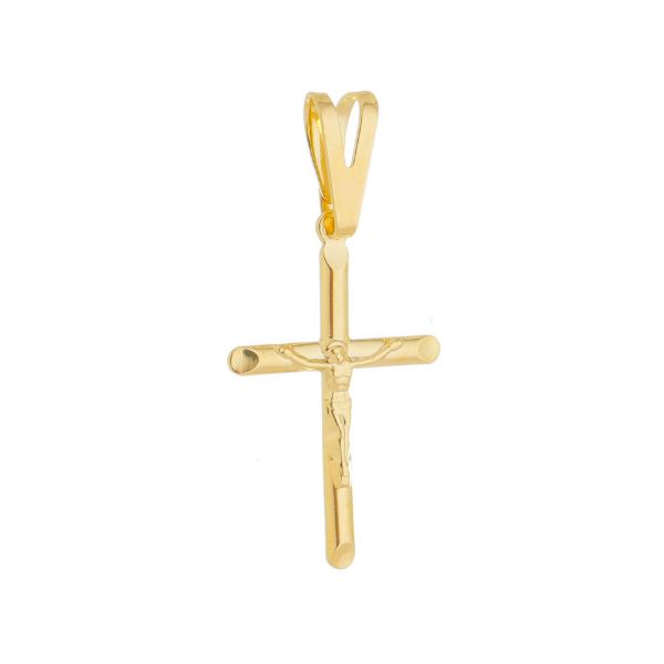 Imagem de Pingente cruz com Cristo  - 0207527