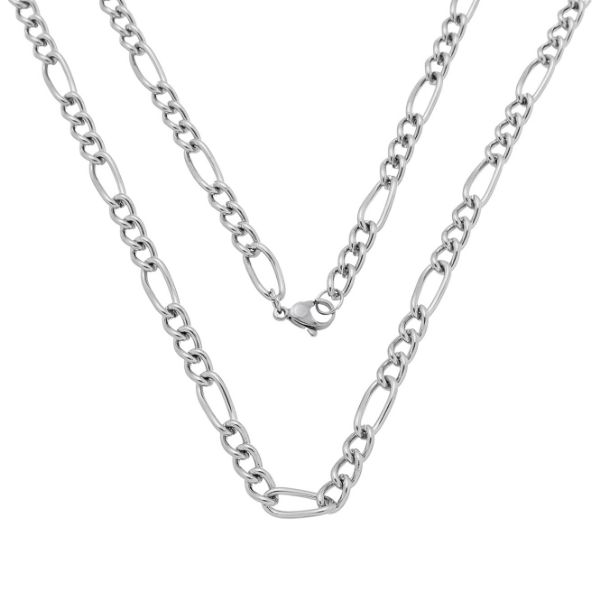 Imagem de Corrente 3x1 com 5,5mm; 50cm Inox - 0302421
