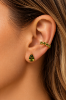 Imagem de Kit Brinco gota e piercing - 0528846 PERIDOTO