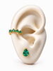 Imagem de Kit Brinco gota e piercing - 0528846 TURMALINA