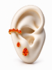 Imagem de Kit 2 Brinco gota e piercing - 0528846 APEROL