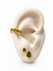 Imagem de Kit 2 Brinco gota e piercing - 0528846 PERIDOTO
