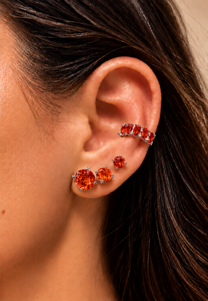 Imagem de Kit 3 Brinco Redondo e piercing - 0528849 APEROL