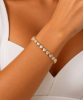 Imagem de Pulseira riviera coração zircônia - 0406356